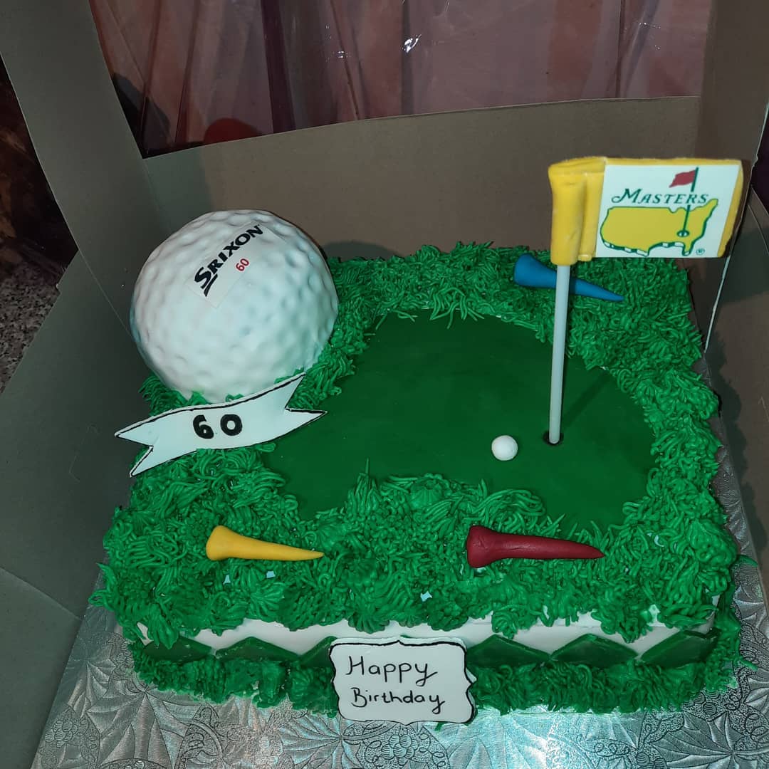 Golf cake